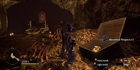 dragon's dogma bitterblack weapon